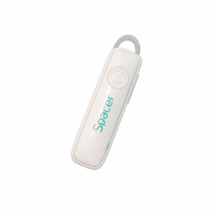 Casca Spacer wireless, pt. smartphone, monocasca, microfon pe casca, alb, SPBH-HF-01-WH