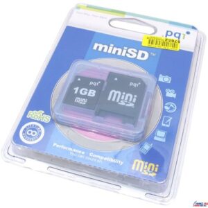 PQI miniSD 1GB