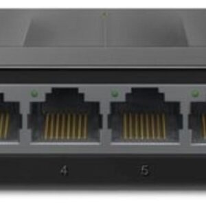 Switch TP-LINK LS1008G, 8 porturi Gigabit, negru