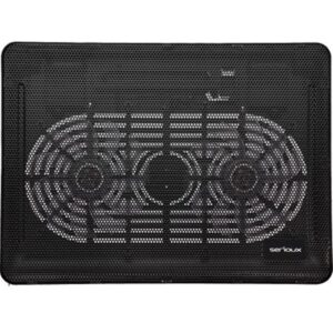Cooling pad Serioux, SRXNCP007, Dimensiuni: 340*250*23mm, Compatibilitate maxima laptop: 15.6