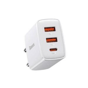 INCARCATOR retea Baseus Compact, Quick Charge 30W, 2 x USB