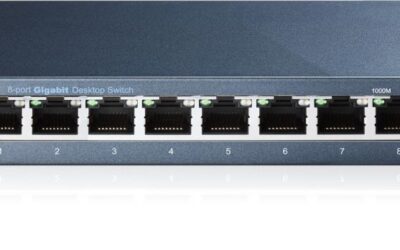 Switch TP-LINK TL-SG108, 8 x 10/100/1000Mbps
