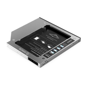 Caddy HDD Orico seria M95SS 2.5" 9.5mm, adaptor pentru montarea unui HDD/SSD SATA I/II/II de 2.5", M95SS-SV