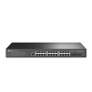 Switch TP-Link TL-SG3428X, Jetstream, managed L2+, 24* 10/100/1000 Mbps RJ45, 4* 10G SFP, 1* RJ45 Console Port