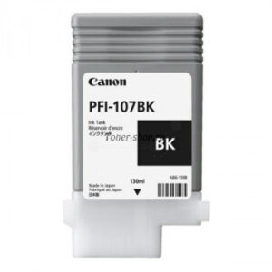 Cartus cerneala original Canon PFI-107BK, capacitate 130ml