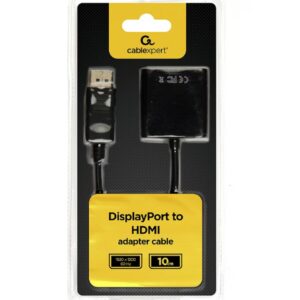 Adaptor Displayport GEMBIRD male to HDMI female, AB-DPM-HDMIF-002
