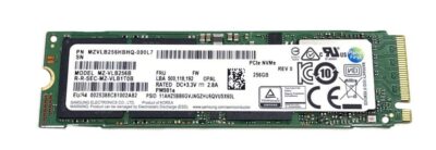 SSD M2 NVMe, Samsung 256GB, MZ-VLB256B refurbished