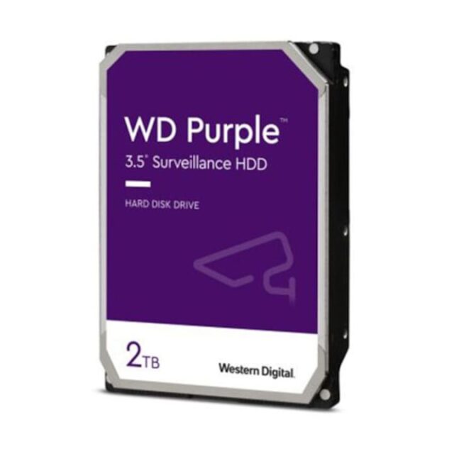 HDD intern WD, 3.5", 2TB, PURPLE, WD23PURZ