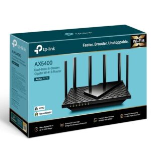Router wireless TP-LINK Gigabit Archer AX72, AX5400, WiFi 6, Dual-Band