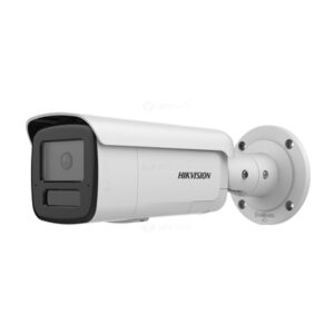 Camera IP Hikvision 4MP AcuSense cu audio si alarma activa