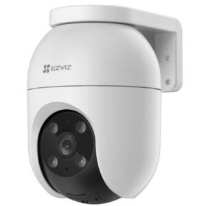 Camera IP EZVIZ de exterior, WI-Fi, Pan&Tilt, rezolutie 2K+, Audio bidirectional, distanta IR 30 metri, imagini color 24/7, CS-H8C-2K+