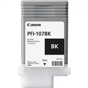 Cartus cerneala original Canon PFI-107MBK, matte black, capacitate 130ml