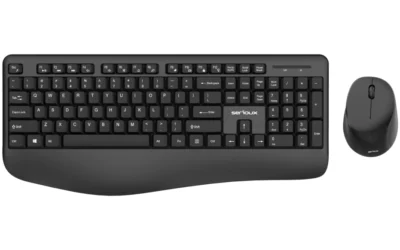 Kit tastatura + mouse Serioux NK9810WR, wireless 2.4GHz,
