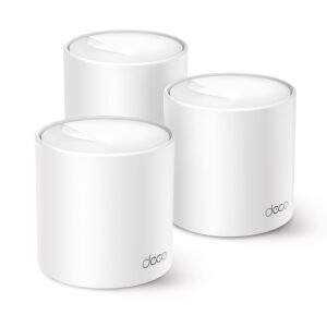 Sistem Mesh Wi-Fi 6 TP-Link Deco X10 (3-Pack), AX1500, Dual-Band