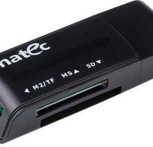 Card Reader MINI ANT 3 SDHC MMC M2 Micro SD USB 2.0 negru