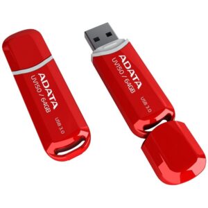 Stick memorie USB Flash Drive Adata UV150, 64GB, rosu