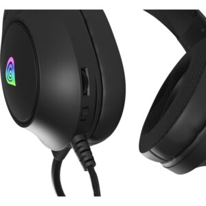 Casti gaming cu fir Genesis Neon 213, microfon, iluminare RGB