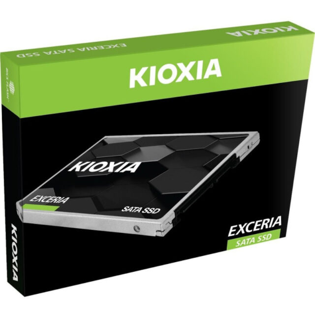 SSD Kioxia Exceria, 480 GB, 2.5″, SATA III, LTC10Z480GG8