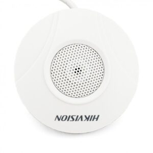Microfon omnidirectional Hikvision DS-2FP2020, suprafata acoperire 70 metri patrati, senzitivitate mare, voce clara, capabilitate anti-bruiaj; protectie la polaritate inversa; Distanta de transmitere 3000m;
