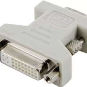 Adaptor Convertor DVI-D (24+1) Tata la VGA Mama, Activ, Negru, 08740