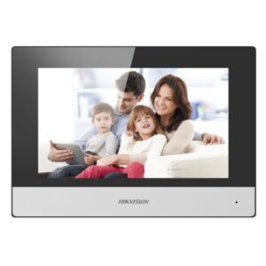 Monitor videointerfon WIFI modular 7" color Hikvision DS-KH6320-WTE1/EU;ecran LCD 7" color cu touch screeen