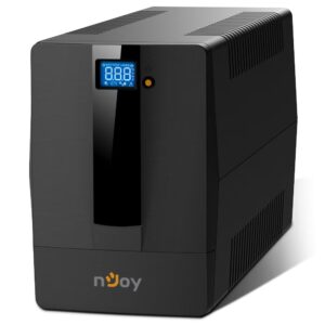 UPS nJoy Horus Plus 1500, 1500VA/900W, Afisaj LCD cu ecran tactil, 4 Prize Schuko cu Protectie, Repornire Automata, PWUP-LI150H1-AZ01B