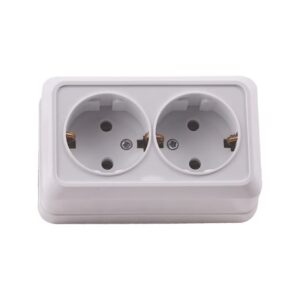 Priza dubla aplicata, 250V