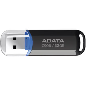 Stick memorie USB Flash Drive Adata C906, 32GB, USB 2.0, negru, AC906-32G-RBK