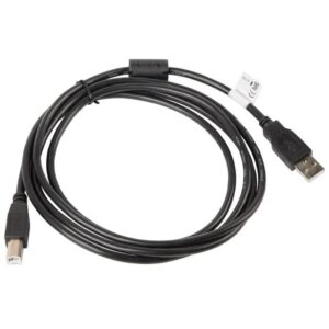 Cablu imprimanta USB 2.0 A-B 1.8m cu filtru ferita negru standard