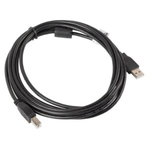 Cablu imprimanta USB 2.0 A-B 3m cu filtru ferita negru