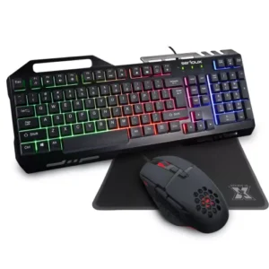 Kit Gaming Serioux Tobis 3 in 1, Tastatura de gaming