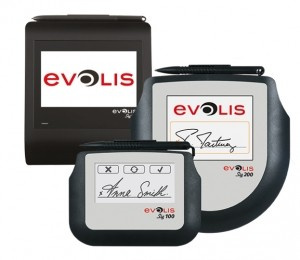 Pad semnatura digitala Evolis SIG100 ecran LCD monocrom USB