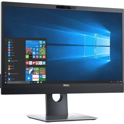 Monitor refurbished Dell P2418HZm 23.8 inch IPS FHD Webcam