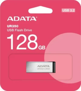 Stick memorie USB Flash Drive Adata 128GB USB 3.2 Metalic Silver